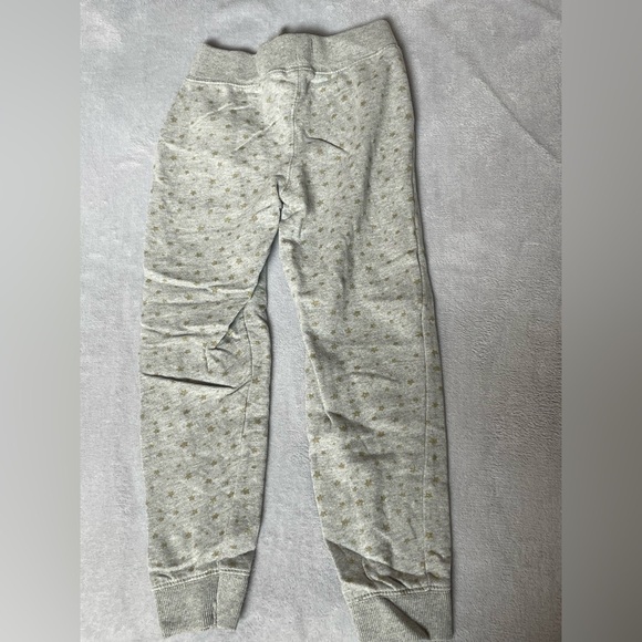 C&C California Kids Gray Sweatpants with Gold Stars - Picture 2 of 4